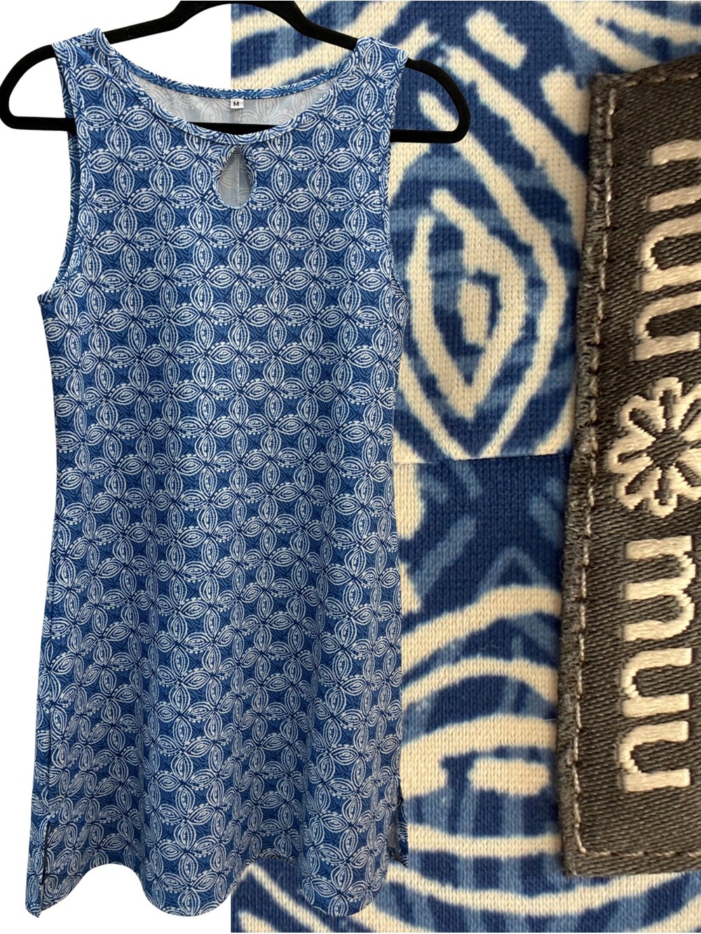 NUU MUU Keyhole A-Line Active Dress Size Medium (Etta 2019)